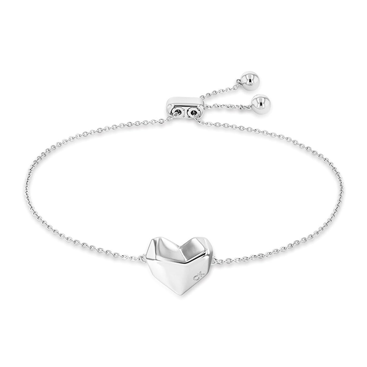 CALVIN KLEIN FACETED HEART, WOMEN's BRACELET