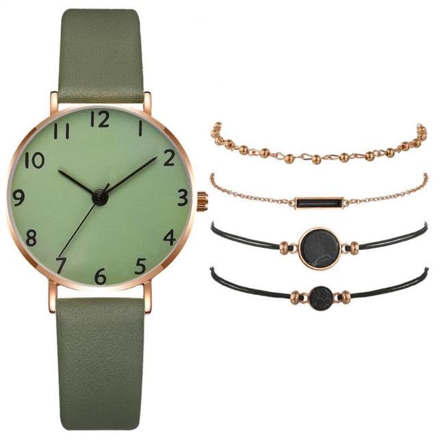 Watches - High-end Ladies Watch As A With Bracelet Quartz Watch Watch Buckle Bracelet Watch Set 2023