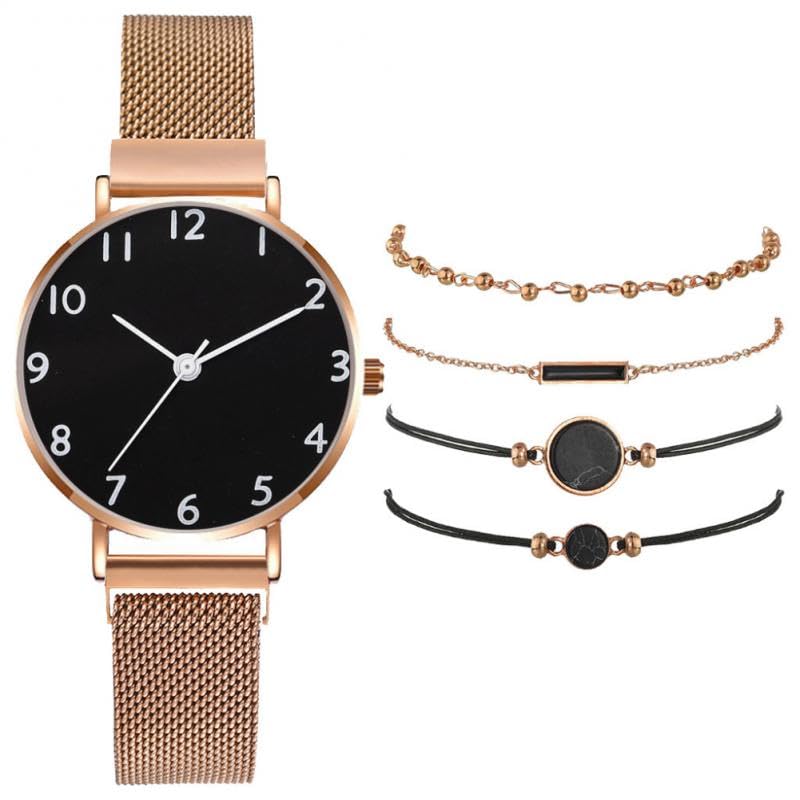 Watches - High-end Ladies Watch As A With Bracelet Quartz Watch Watch Buckle Bracelet Watch Set 2023