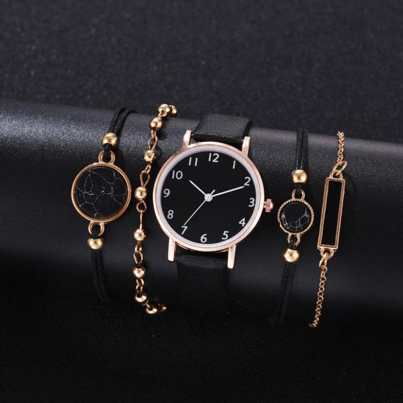 Watches - High-end Ladies Watch As A With Bracelet Quartz Watch Watch Buckle Bracelet Watch Set 2023