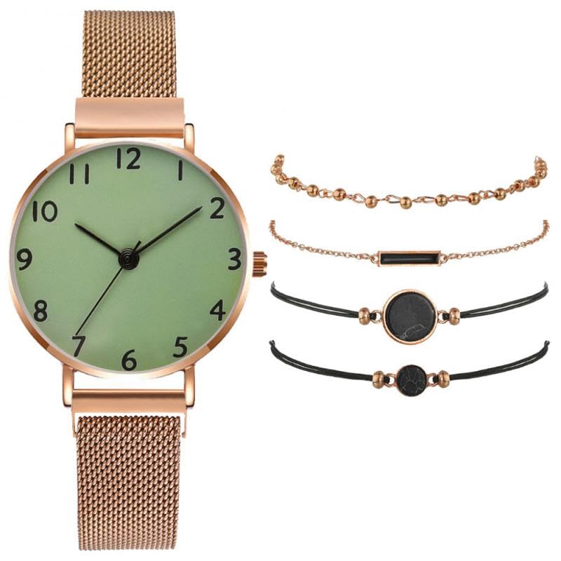 Watches - High-end Ladies Watch As A With Bracelet Quartz Watch Watch Buckle Bracelet Watch Set 2023