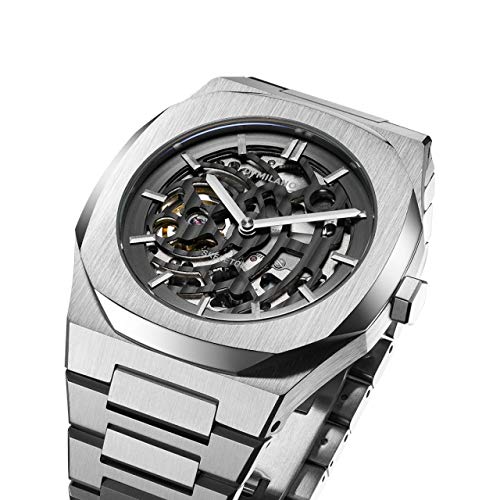 D1 Milano P701 Skeleton Dial Automatic Men's Watch SKBJ01