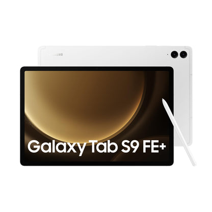 Samsung Galaxy Tab S9 FE+ WiFi Android Tablet, 12GB | 256GB, S Pen Included, Silver (UAE Version)