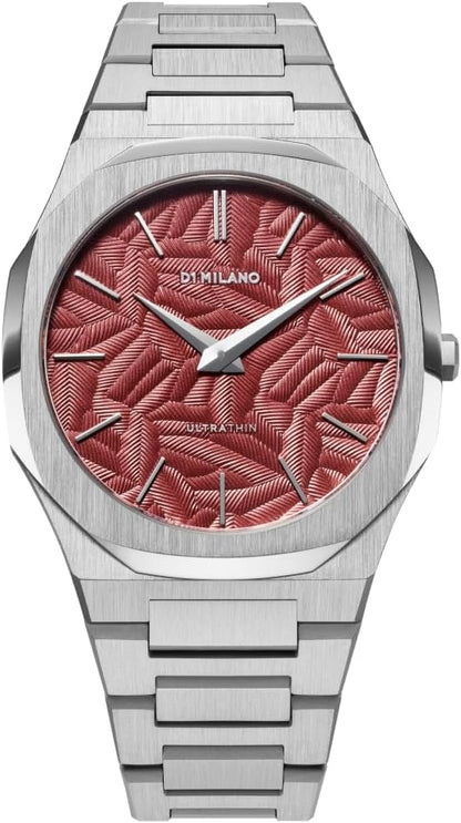 D1 Milano Analog Red Dial Men's Watch-UTBJ33