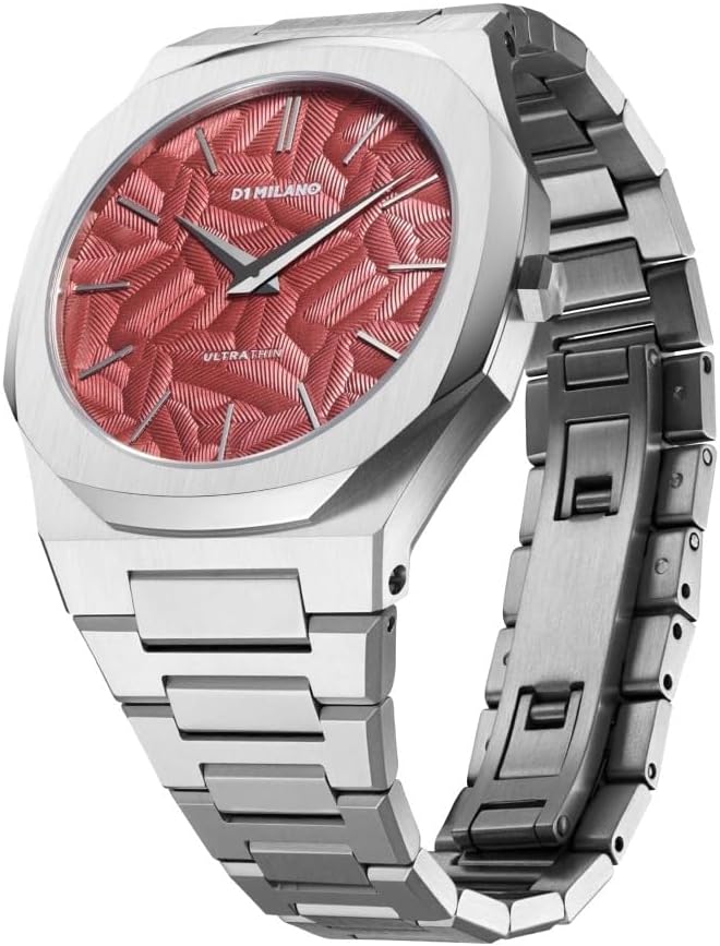 D1 Milano Analog Red Dial Men's Watch-UTBJ33