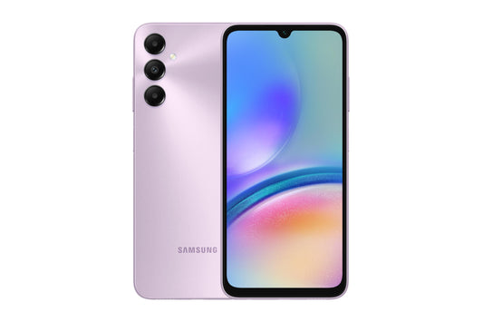 Samsung Galaxy A05s, Android Smartphone, Dual SIM Mobile Phone, LTE, 4GB RAM, 128GB Storage, Light Violet (UAE Version)