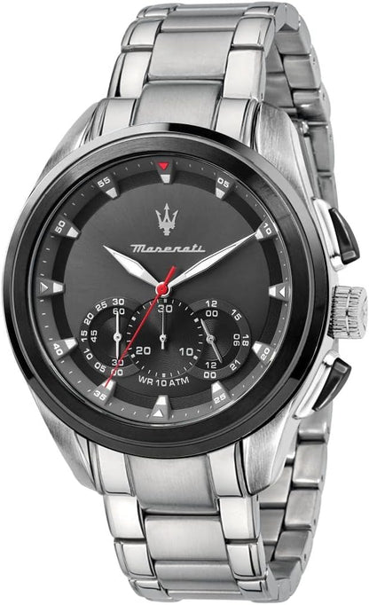 Maserati Men's Watch, TRAGUARDO Collection, Made of Steel - R8873612015