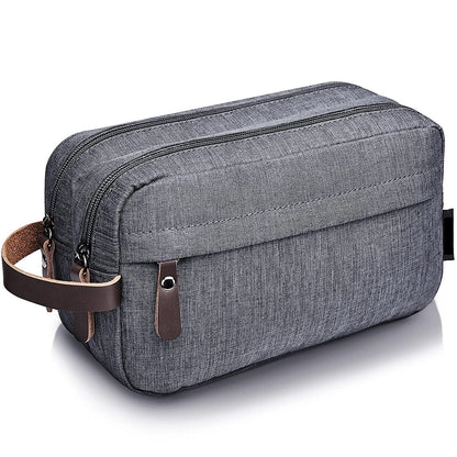 Travel Toiletry Bag for Women and Men, Large-capacity Waterproof Oxford Cloth Organizer Cosmetic Bag, Foldable Hanging Travel Double-layer Storage Bag, Travel Shaving Bag Cosmetics Bags