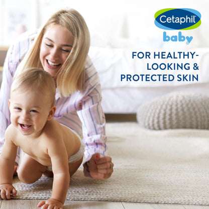 Cetaphil Baby Wash & Shampoo Plus Body Lotion, Healthy Skin Essentials, Head to Toe Hydration for up to 24 Hours, for Delicate, Sensitive Skin, 2 Count (Pack of 1)